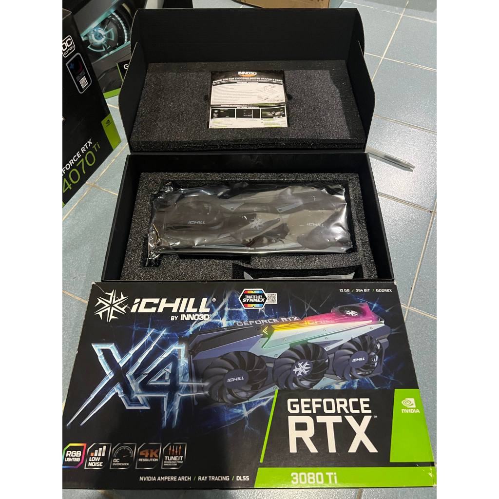 RTX 3080Ti 12GB Inno3D IChill X4 ของใหม่มือ 1 ราคาสุดคุ้ม