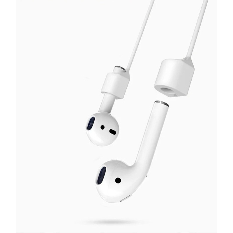 สายคล้องหูฟังแม่เหล็ก ป้องกันตก สำหรับหูฟังก้านยาว AirPods, Galaxy Buds, Soundpeats, oppo, Redmi