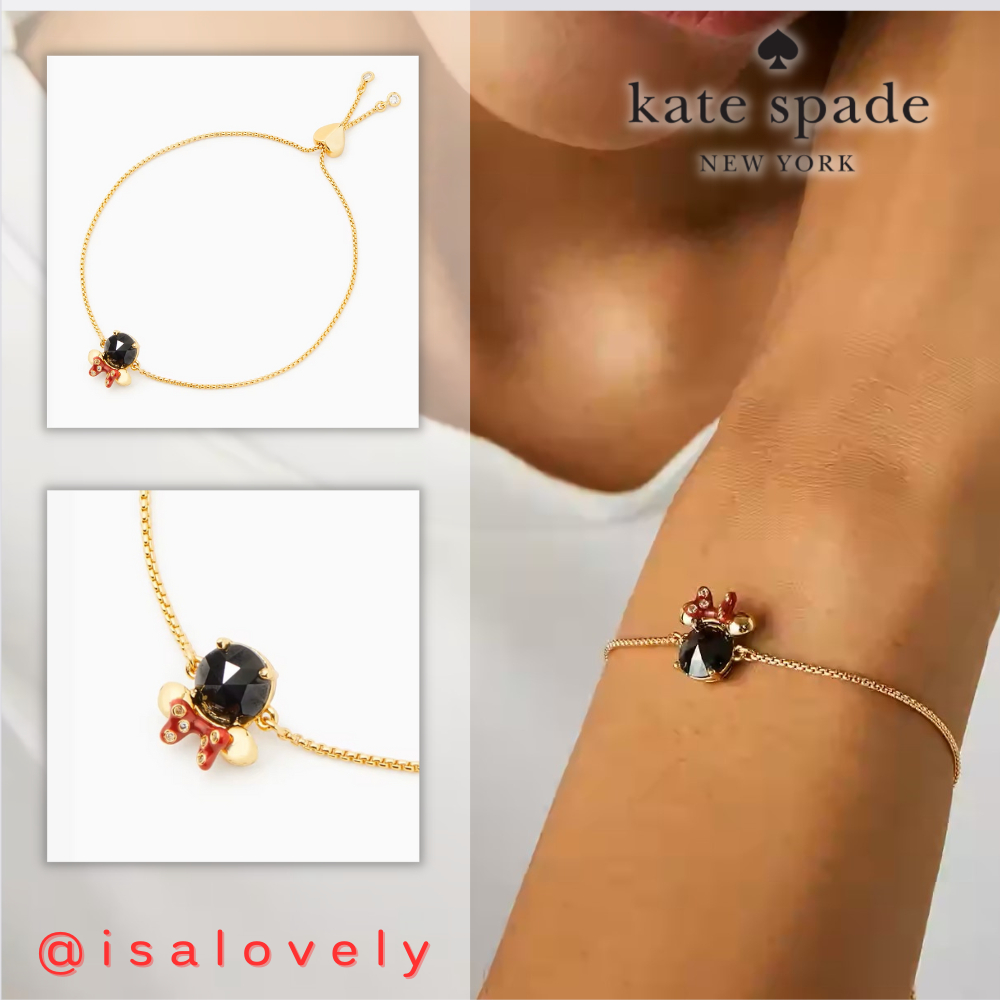📌Isa Lovely Shop📌  Kate Spade Disney x Kate Spade New York Minnie Slider Bracelet in Multi k9172