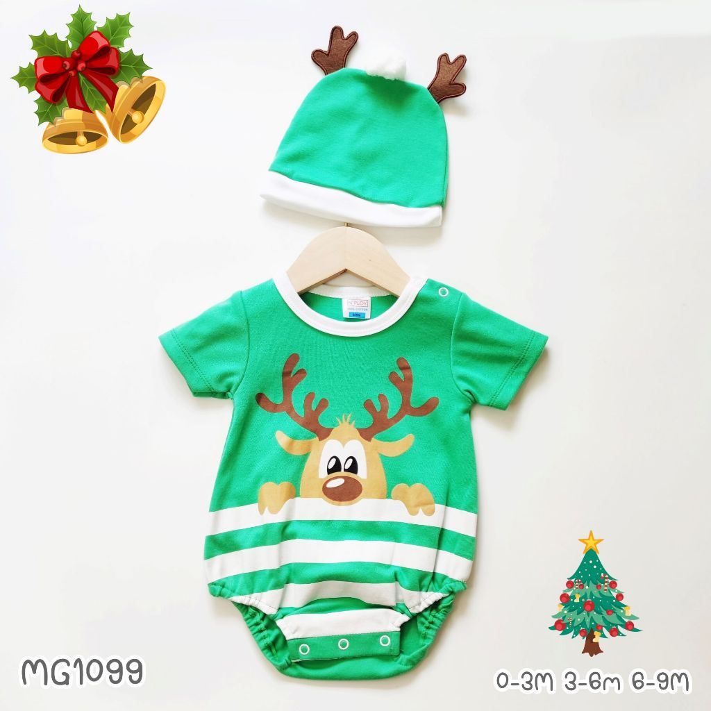 โล๊ะสต๊อก ลดราคา พร้อมจัดส่ง ชุดเด็ก Bodysuit บอดี้สูท เทศกาล
