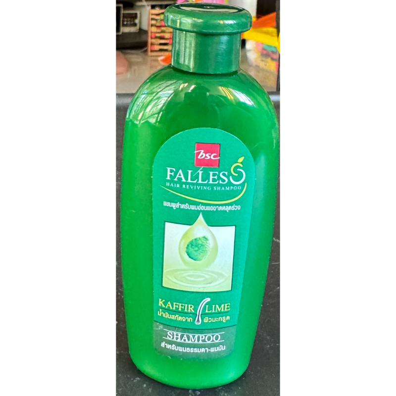 แชมพู ฟอลเลส BSC Falless Shampoo ( สำหรับผมธรรมดา-ผมมัน ผมขาดการบำรุง) แชมพู สกัดเย็นจากผิวมะกรูด ลดผมร่วง