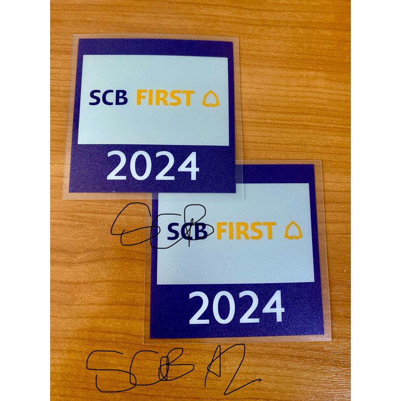สติ๊ก้กอร์จอดรถ scb first 2024