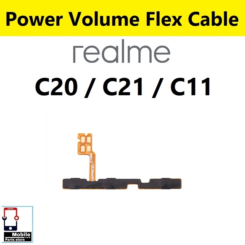 แพรสวิตช์ Realme C20/C21/C11 แพรpower แพรปิดเปิด Power&Volume Button Flex Cable