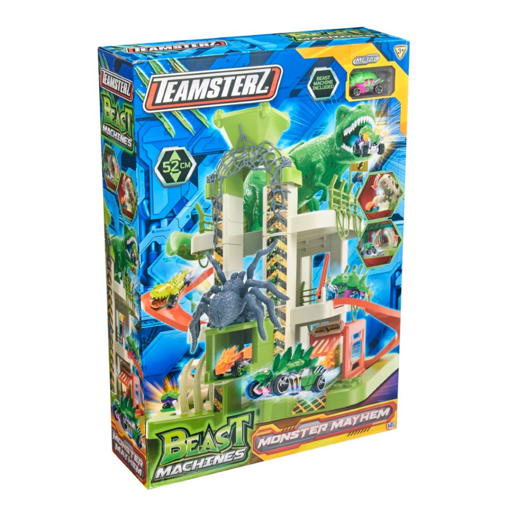 Teamsterz سيارات Monster Mayhem مع حلبة