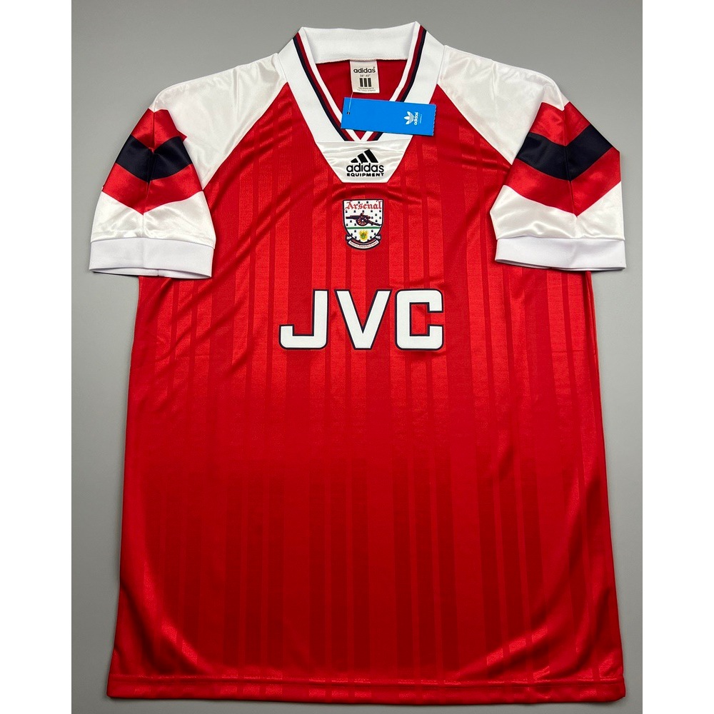 เสื้อบอล ย้อนยุค อาเซนอล เหย้า 1992 Retro Arsenal Home เรโทร คลาสสิค 1992-94