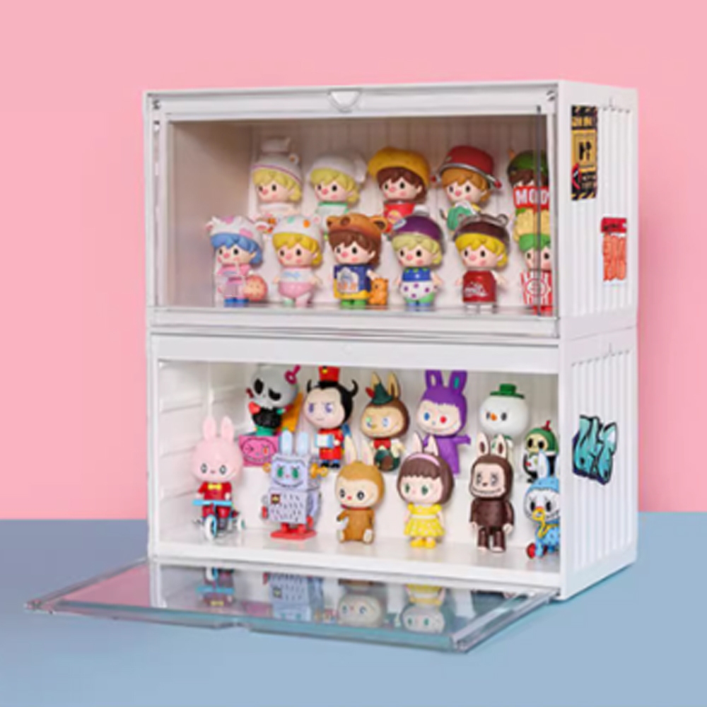 ตู้ใส่โมเดล กล่องใส่โมเดลร์มีไฟ โชว์ของสวยงาม กล่องเก็บของ Display Box 🎁พร้อมส่งจากไทย🎁