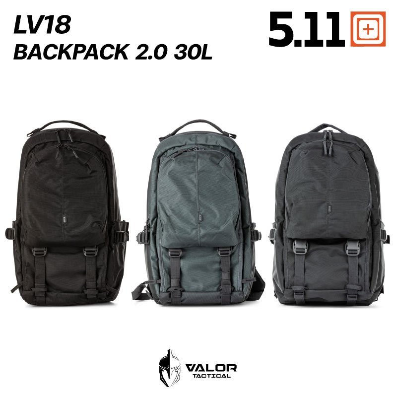 5.11 LV18 2.0 BACKPACK 30L กระเป๋าเป้ สะพายหลัง จุได้เยอะ เดินป่า Camping ใส่โน๊ตบุ๊คได้