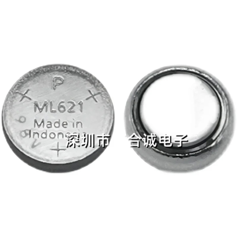 Bateria alternativa recarregável, ML-621S ZTN, 3V, ML621S, 10PCes