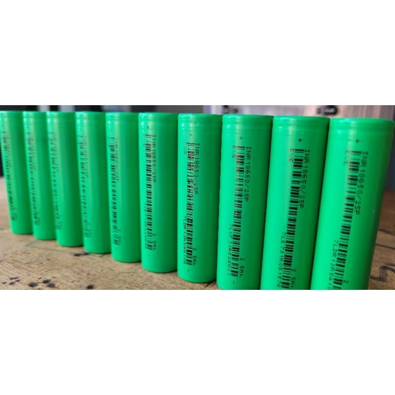 EVE 18650 3.6V 2500mAh แท้โรงงาน