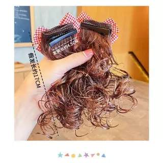 🇹🇭พร้อมส่งในไทย 👉 2 ชิ้น /เซท กิ๊บโบว์เด็ก วิกผมเด็กหญิง กิ๊บผมปลอมเด็กหญิง ถักเปีย ที่คาดผม วิกผมหยิก เครื่องประดับผม