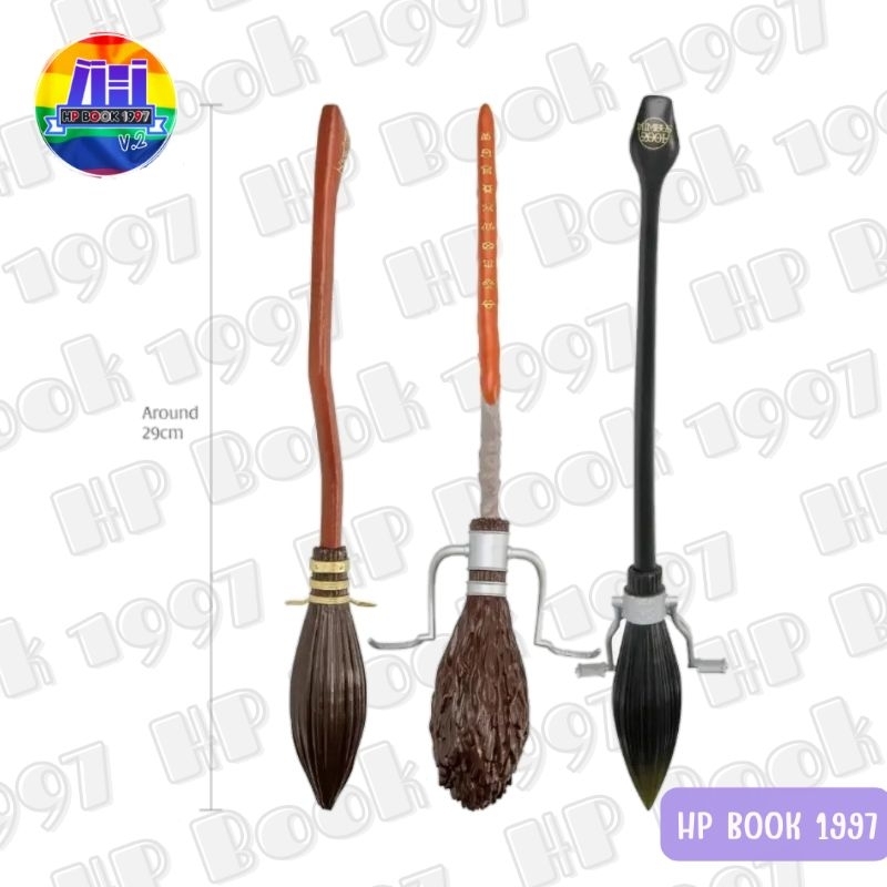 แฮร์รี่พอตเตอร์ ปากกา ไม้กวาด [แท้มือหนึ่ง] : Harry Potter Broomstick Pen - Nimbus2000 / Nimbus2001 