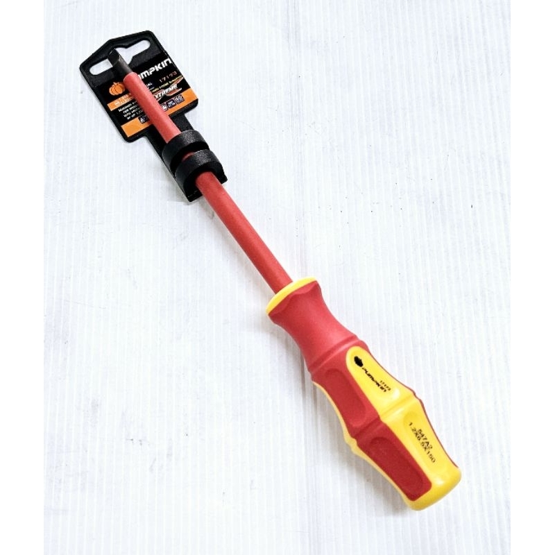 ไขควงแบน PUMPKIN 6" VDE1000V XTREME SL1.2x6.5x150mm (17173)