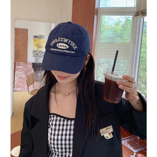 💕ivy หมวกแก๊ปเบสบอล ปัก New york (B78) หมวกแฟชั่นเกาหลี กันแดด แนว sport กีฬา