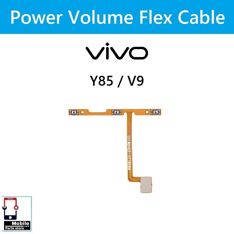 แพรสวิตช์ Vivo V9 / Y85 แพรpower แพรปิดเปิด Power&Volume Button Flex Cable