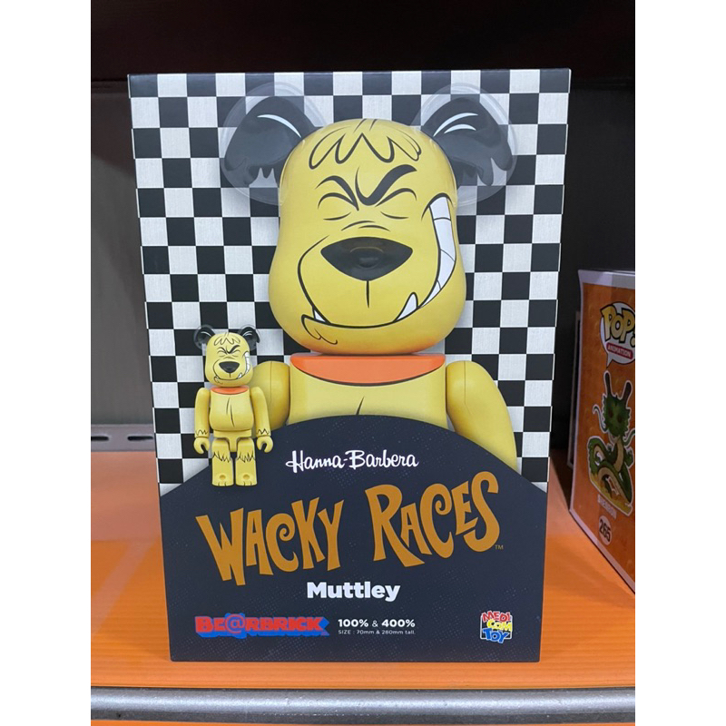 [Bearbrick Muttley] ขนาด 400+100% ของใหม่ 🔥ใช้โคดลด30%