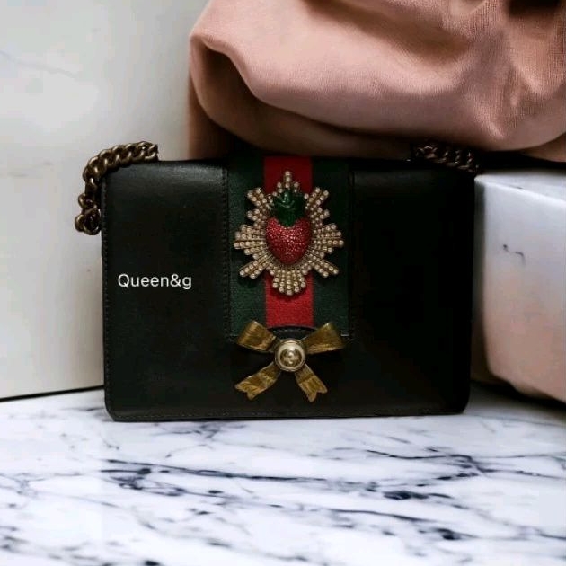 xSOLDx Gucci Vintage กระเป๋า วินเทจ crossbody กุชชี่ small กระเป๋า crossbody ของขวัญ แบรนด์เนม brand