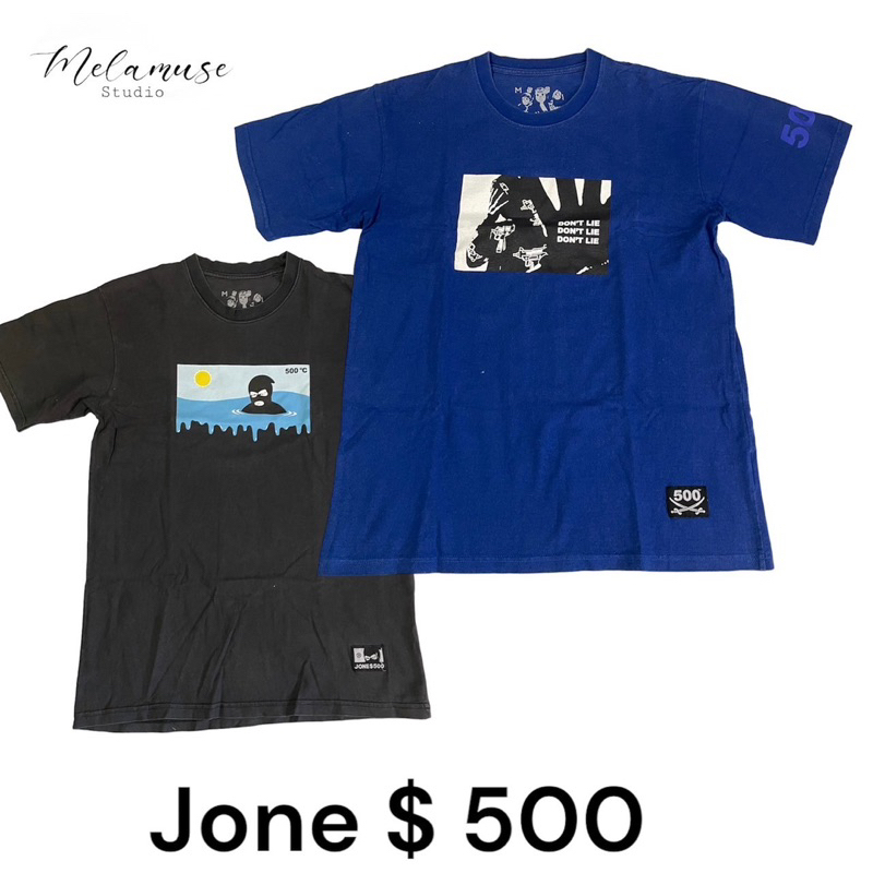 💣 เสื้อ Jone $ 500 มือสอง เสื้อยืดโจรห้าร้อย ของแท้❕