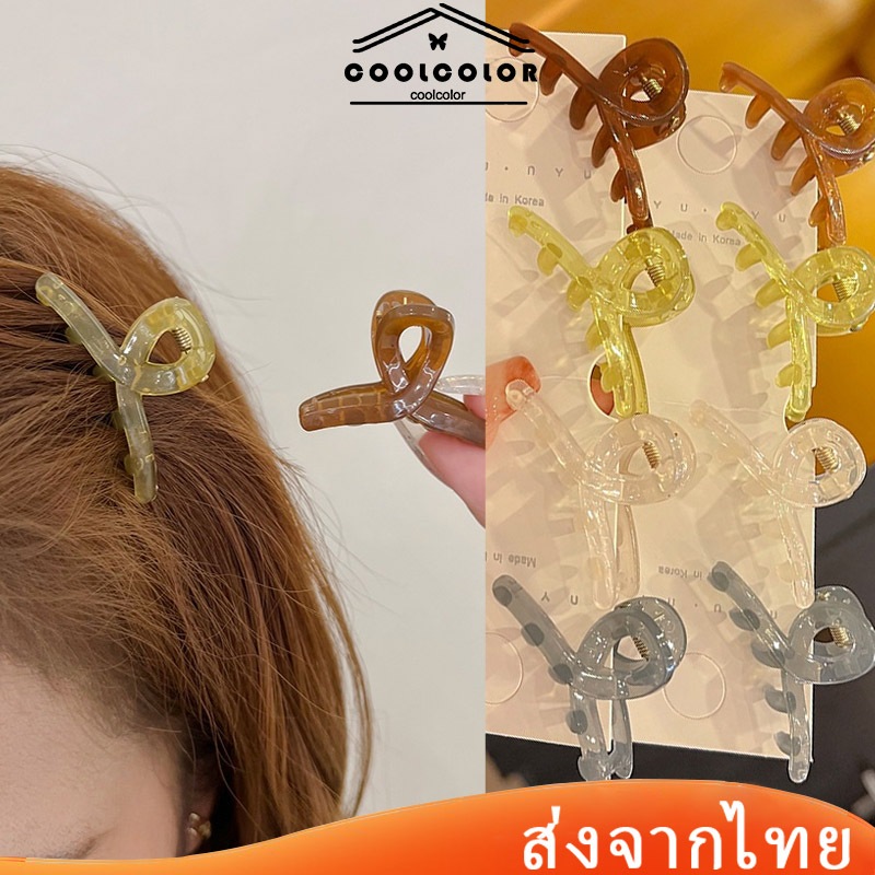 ในไทย💖กิ๊บติดผมคลิปฉลามขนาดเล็กสีเจลลี่เกาหลีเกาหลีแฟชั่นคุณภาพสูงสําหรับผู้หญิงขายส่งส่งเร็ว.COD