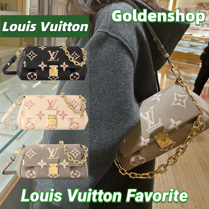 New!!🍒หลุยส์วิตตอง Louis Vuitton Favorite Bag LV กระเป๋าสะพายสุภาพสตรี