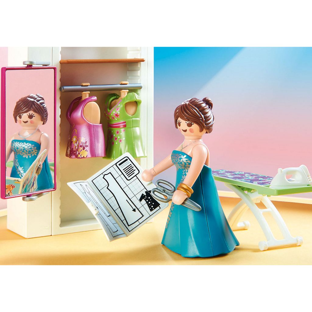 Playmobil 70208 Dollhouse Bedroom with Sewing Corner ของเล่นบทบาทสมมติ ดอลล์เฮ้าส์ ห้องนอน พร้อมมุมเย็บผ้า — صورة 5