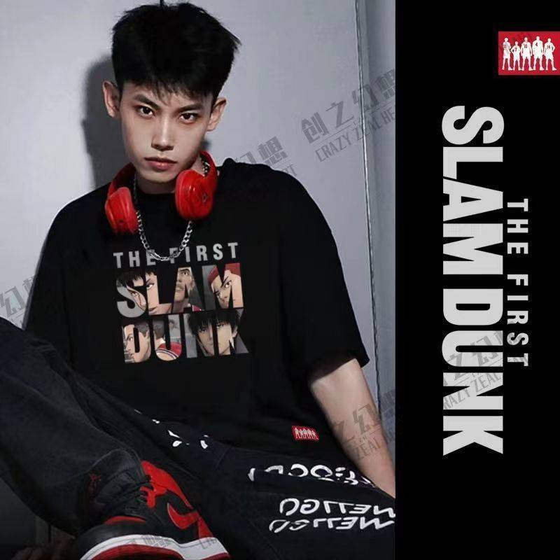เสื้อยืดสกรีนลายชายหญิง ลายการ์ตูน ผ้านิ่มใส่สบาย