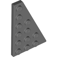 ชิ้นส่วนเลโก้ Lego Part Wedge, Plate 6 x 4 Right (48205) ราคา/ชิ้น