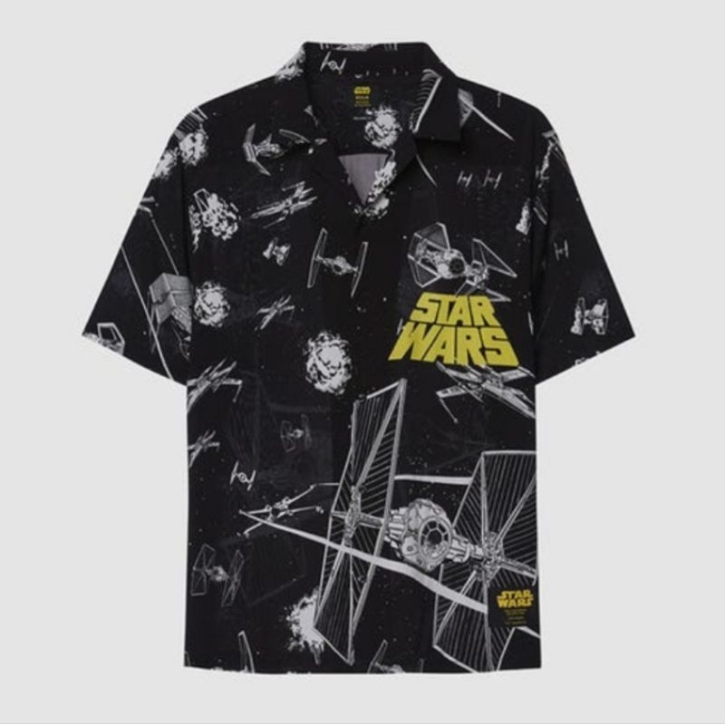 CPS CHAPS - เสื้อฮาวาย Star Wars Spaceship Shirt