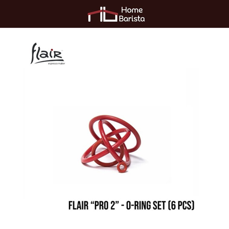 Home Barista อะไหล่ ซีลยาง O-Ring (6 pcs set) - (Flair “Pro 2.0”)
