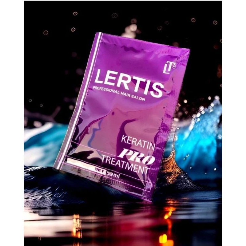 ( แบบซอง 50 ml ) LERTIS KERATIN PRO TREATMENT เลอติส เคราติน โปร ทรีทเม้นท์