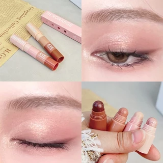 L414 ดินสออายแชโดว์ ไฮไลต์ กลิตเตอร์ ประกายชิมเมอร์ สีชัด กันน้ำ ติดทน 4 สี