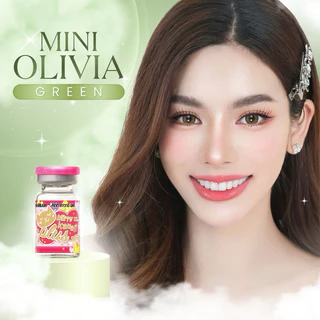 ส่งด่วนทุกวัน‼️คอนแทคเลนส์ Mini Olivia Green - Kitty Kawaii สีเขียวขนาดมินิ