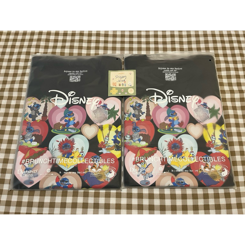 เสื้อ ไซส์56 home to my heart WishCelebrations Collection Disney Stitch &amp; Scrump