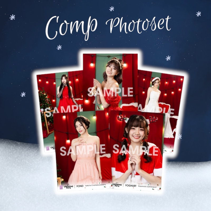2/3 BNK48 Comp Photoset Christmas Party (x'mas)
