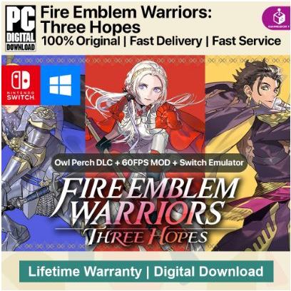 [PC] Fire Emblem Warriors: Three Hopes – V1.0.1 + Owl Perch DLC + 60FPS MOD + Switch Emu [DIGITAL DOWNLOAD | OFFLINE]