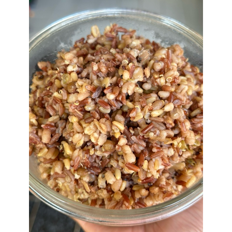 ข้าวผสมธัญพืชพร้อมหุง 5 ชนิด No.1 สูตรข้าวหอมมะลิแดง กินแทนข้าวสวยหุ่นดี อิ่มนาน สุขภาพดี มีประโยชน์ - รูปที่ 3