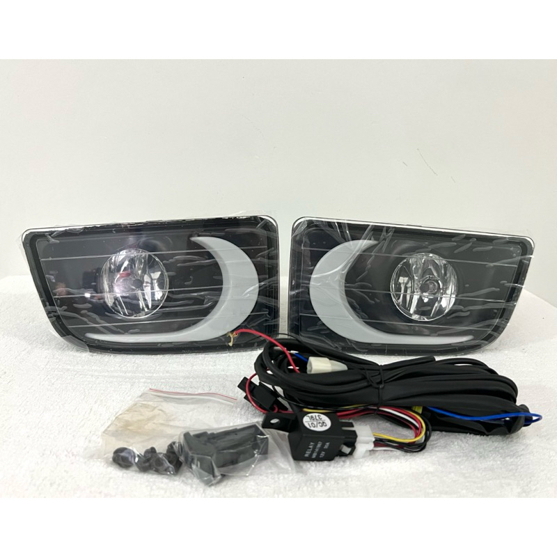 ไฟเดย์ไล ไฟตัดหมอก อิซูซุ​ ดีแม็ก ออนิว แอลอีดี มีทั้งไฟตัดหมอกและเดย์ไลท์ ในชุดเดียวกัน LED isuzu D