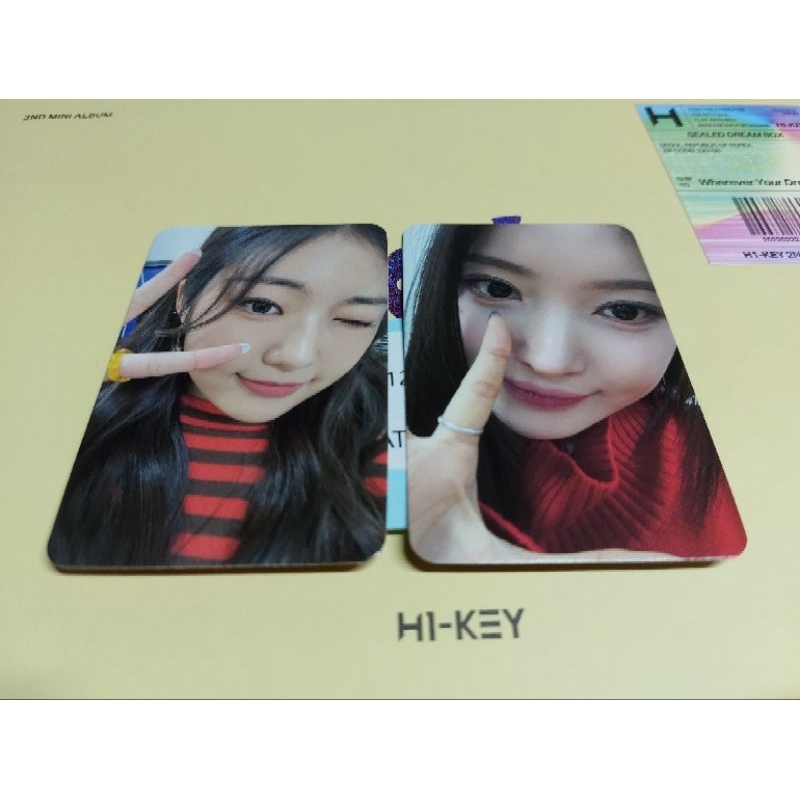 H1-KEY photo card benefits Inside Record