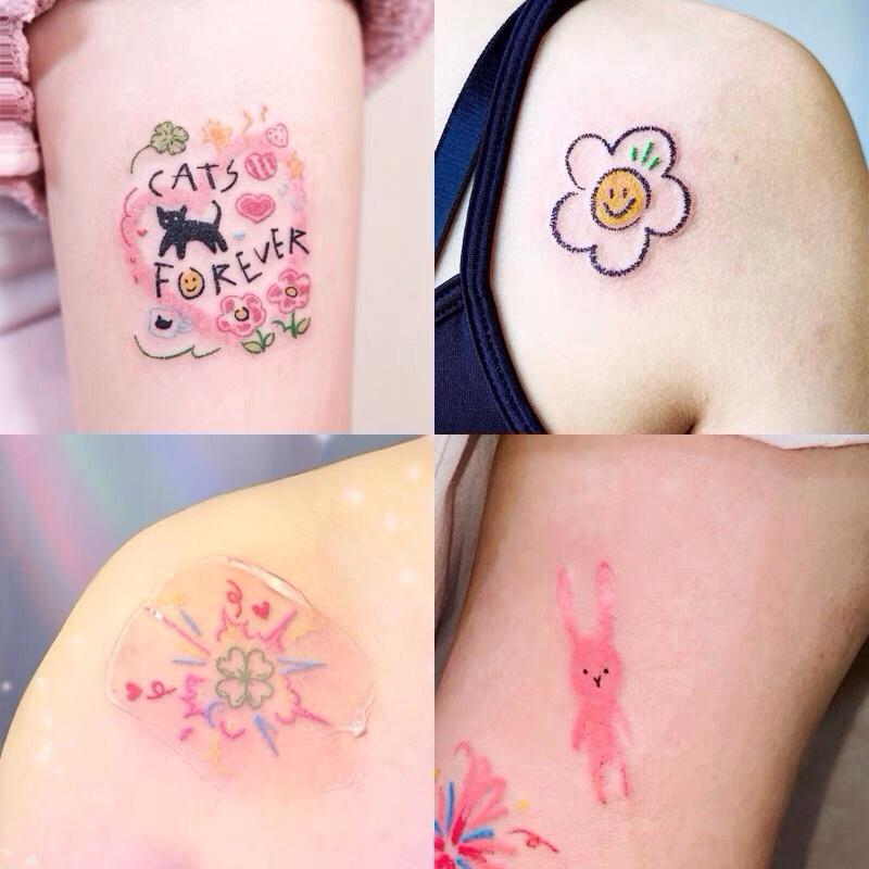 Tattoo 4ลาย size10.5x12 cm พร้อมส่ง🇹🇭