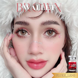 คอนแทคเลนส์เกาหลี 💙 Wallet gray / Brown 💙 (มินิ) กรองแสง แบร…