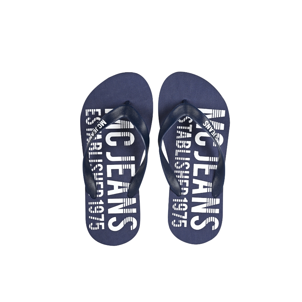Mc jeans รองเท้าแตะหูหนีบ Unisex สีกรมท่า M09Z039