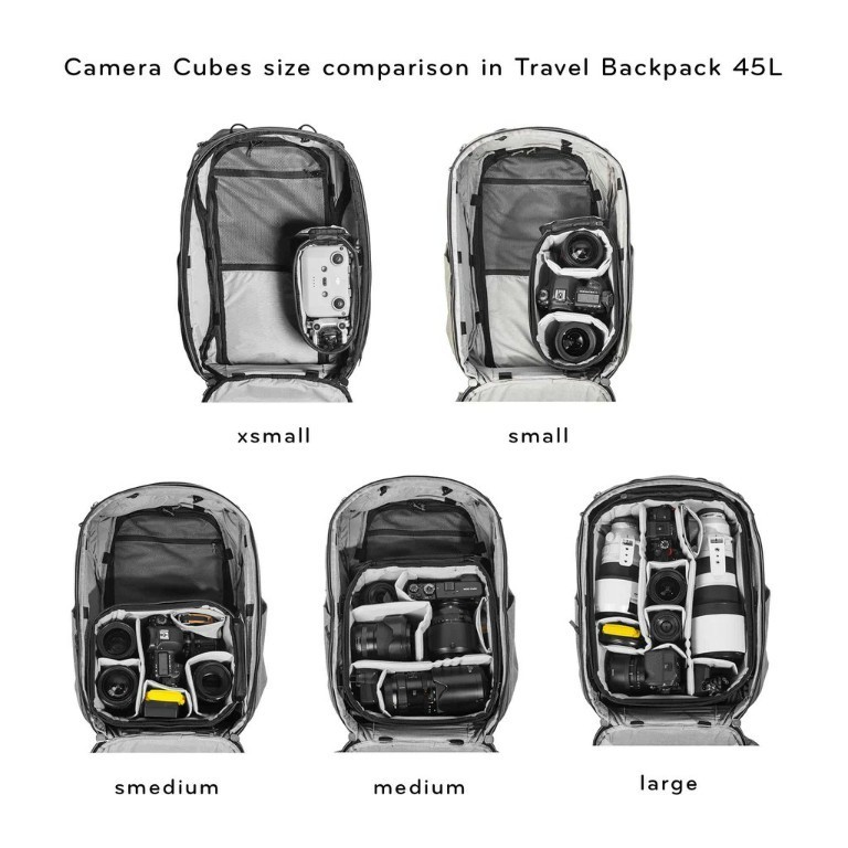 Peak Design Camera Cube V2 [มี 5 Size] กระเป๋าจัดระเบียบกล้อง เลนส์ โดรน กระเป๋ากล้อง