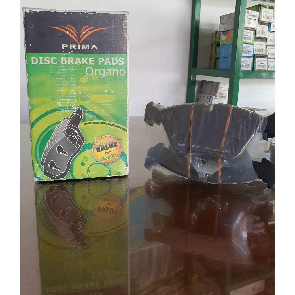 ผ้าเบรคPRIMA(หน้า)BMWซีรี่ย์5 E34 ปี 88-96ซีรี่ย์7 E32 ปี 88-94M3 E36,E46 ปี 94-ONM5 E34 ปี 90-93PDB