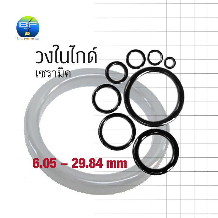 อะไหล่วงในไกด์คันเบ็ด เซรามิค TITAN