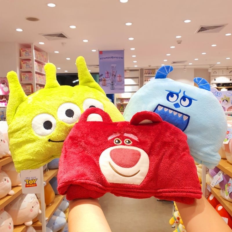 Miniso หมวกผ้าห่ม toy story น้องมี3ลายให้เลือกขนาด100*80ซ.ม ลิขสิทธิ์แท้