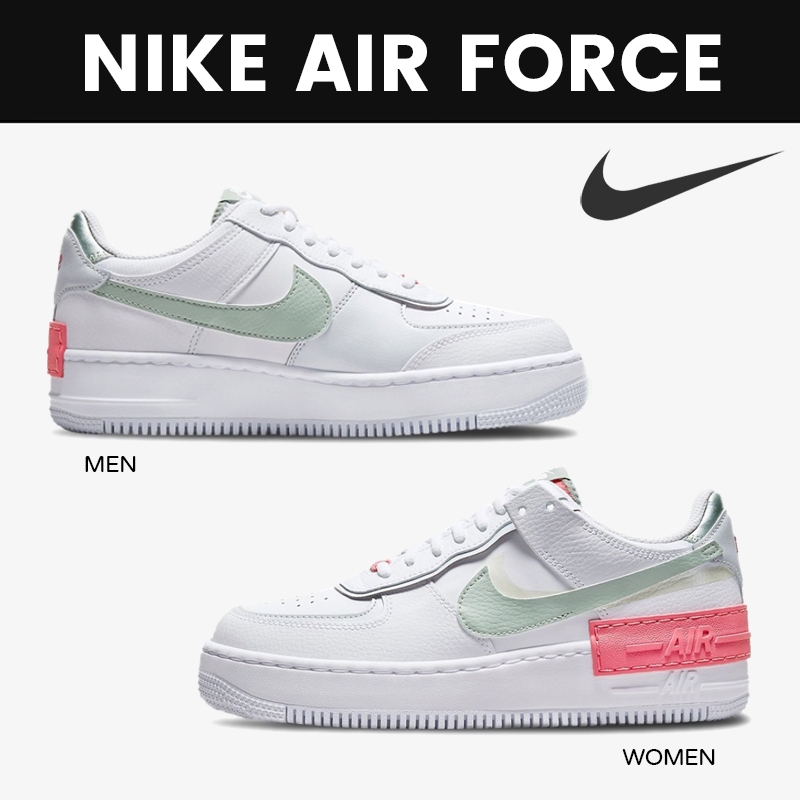 ของแท้ 100% Nike Air Force 1 Low Shadow CI0919-112 Sneakers