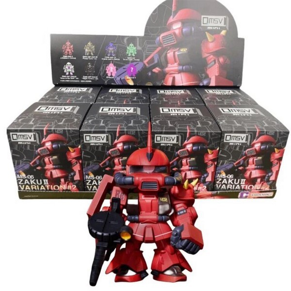 Bandai (สุ่ม 1 / จาก 8 แบบ) QMSV MINI Zaku II Variation #2 6974913232589 (Figure)