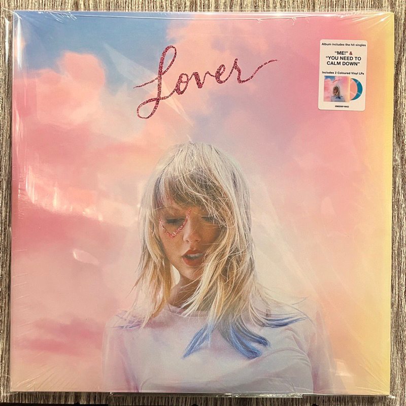 2 LP Vinyl แผ่นเสียง ไวนิล Taylor Swift - Lover (1045)