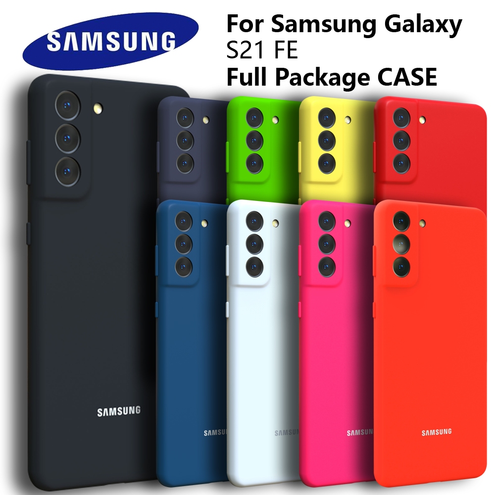 Samsung Galaxy A05 A05s A15 S20 fe S21 fe S23 fe - Liquid Silicone Soft Touch Original Flexible Case Back Cover