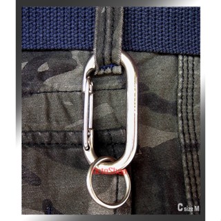 พวงกุญแจ CARABINERS สแตนเลสแท้ สแน็ปลิงค์ คาราบิเนอร์ พวงกุญ…