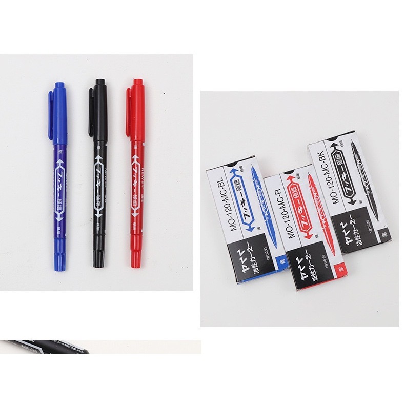 สินค้าของแถม ปากกาMARKER ยี่ห้อ HAIXIN ปากกาเขียนกล่องไปรษณีย์ MARKER มาร์คเกอร์ 2 หัว